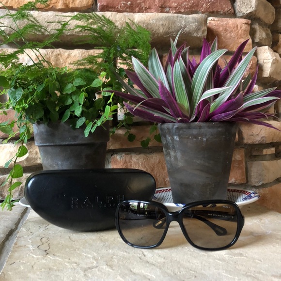 Ralph Lauren Accessories - Ralph Ralph Lauren Black Polarized Sunglasses
